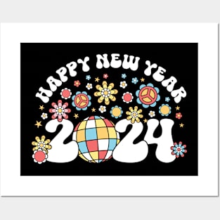 Happy New Year 2024 Posters and Art